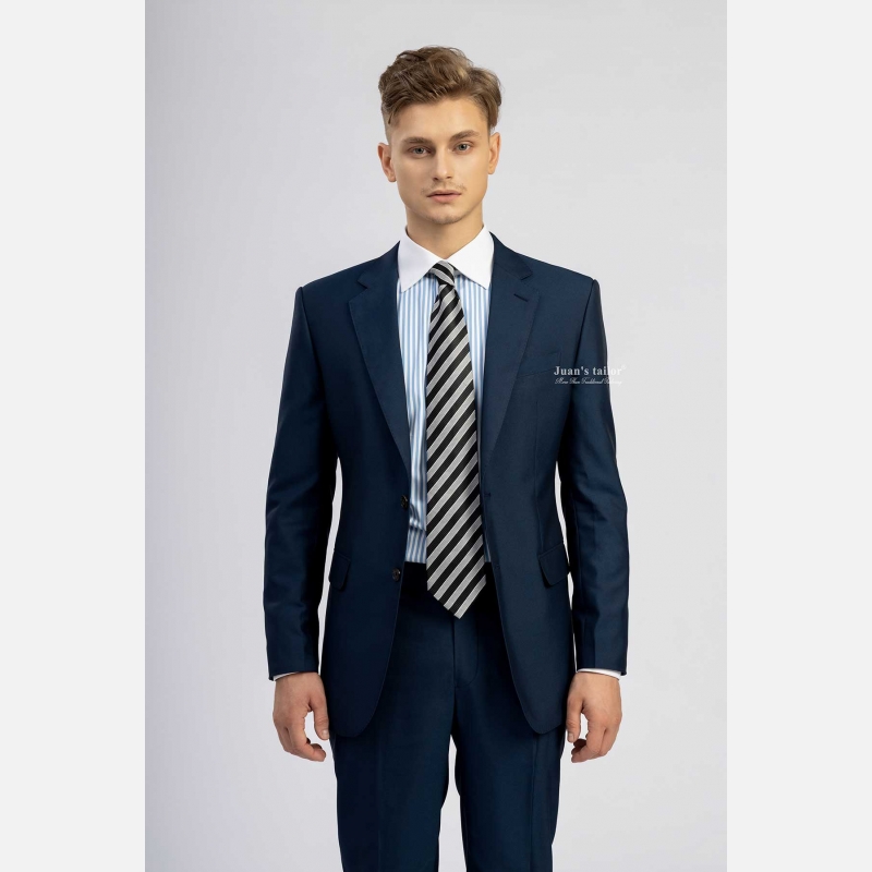 Suit 2 mảnh xanh than