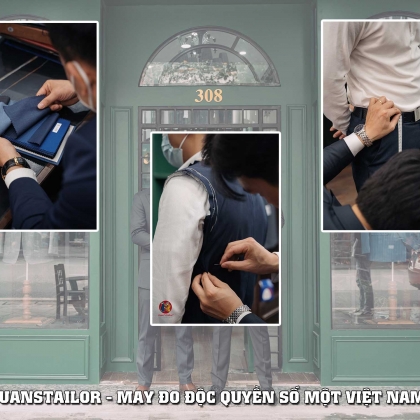 May đo Suit tại nhà
