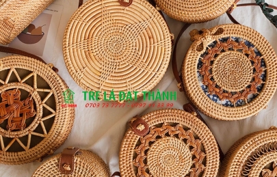 Túi Xách Mây Tre Đan - Món Phụ Kiện Thời Trang Độc Đáo