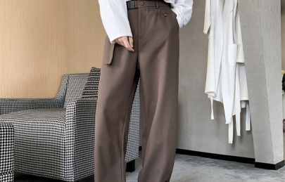 3 tip chọn quần tây lưng cao cho phái mạnh giúp che mọi khuyết điểm