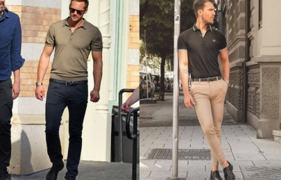 Phối áo polo quần âu như thế nào để phái mạnh ghi điểm tuyệt đối