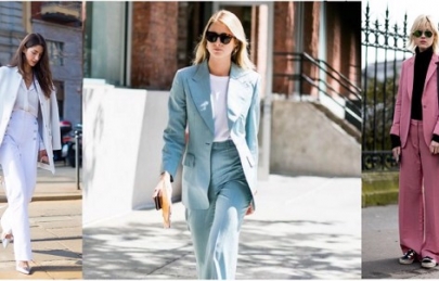 7 cách phối bộ vest nữ quần ống rộng cho nàng công sở đẹp cả tuần