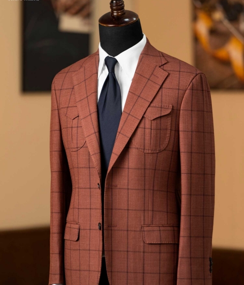 BURNT SIENNA BLAZER