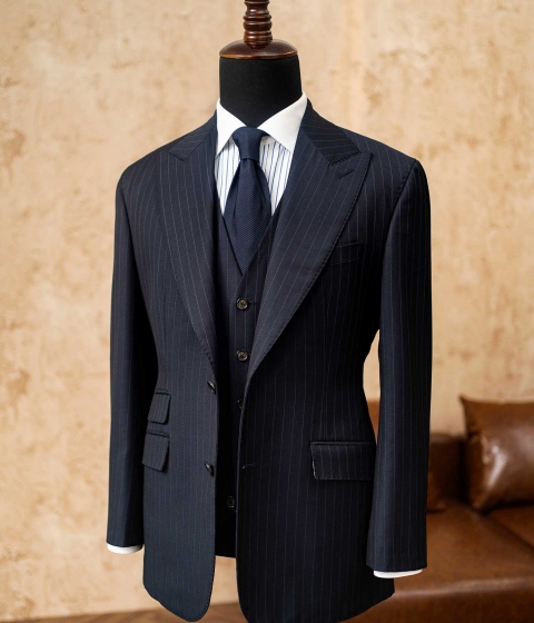 BLAZER HERRINGBONE TÍM THAN