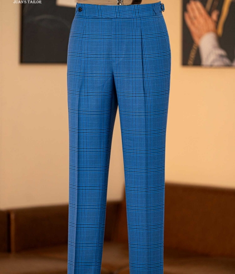 NORDIC BLUE GLEN TROUSERS