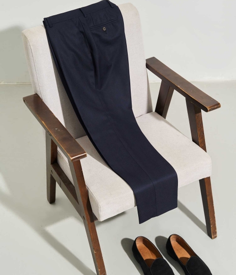 Quần âu Deep Navy Classic