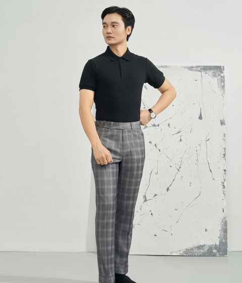 QUÂN ÂU GRAY TARTAN