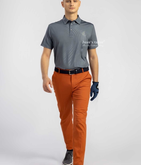 Quần Golf Màu Cam