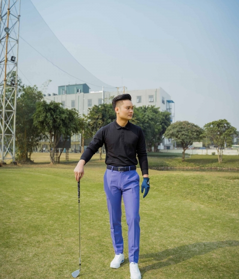 Quần Golf Xanh Dương