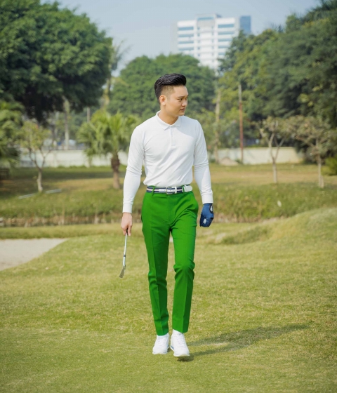 Quần Golf Xanh Lá
