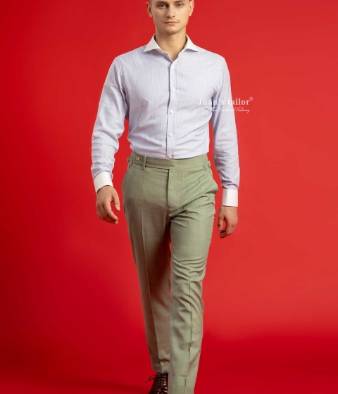 Quần Âu Màu Cốm