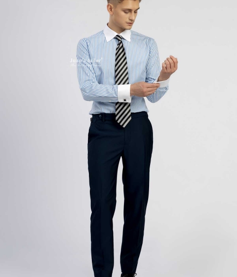 Quần Âu Xanh Than