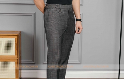 29+ mẫu Quần tây màu xám tuyệt phẩm cho quý anh thanh lịch