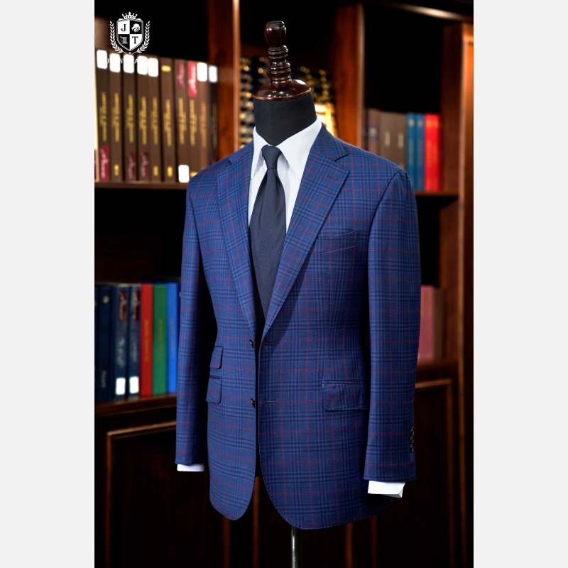 BLAZER BLUE RED CHECK 
