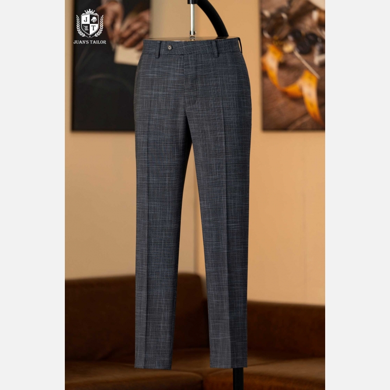 CHARCOAL CROSSHAIRS TROUSERS