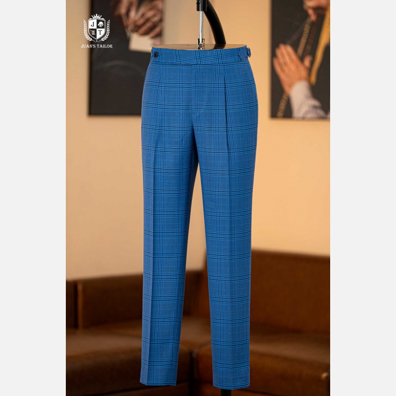 NORDIC BLUE GLEN TROUSERS