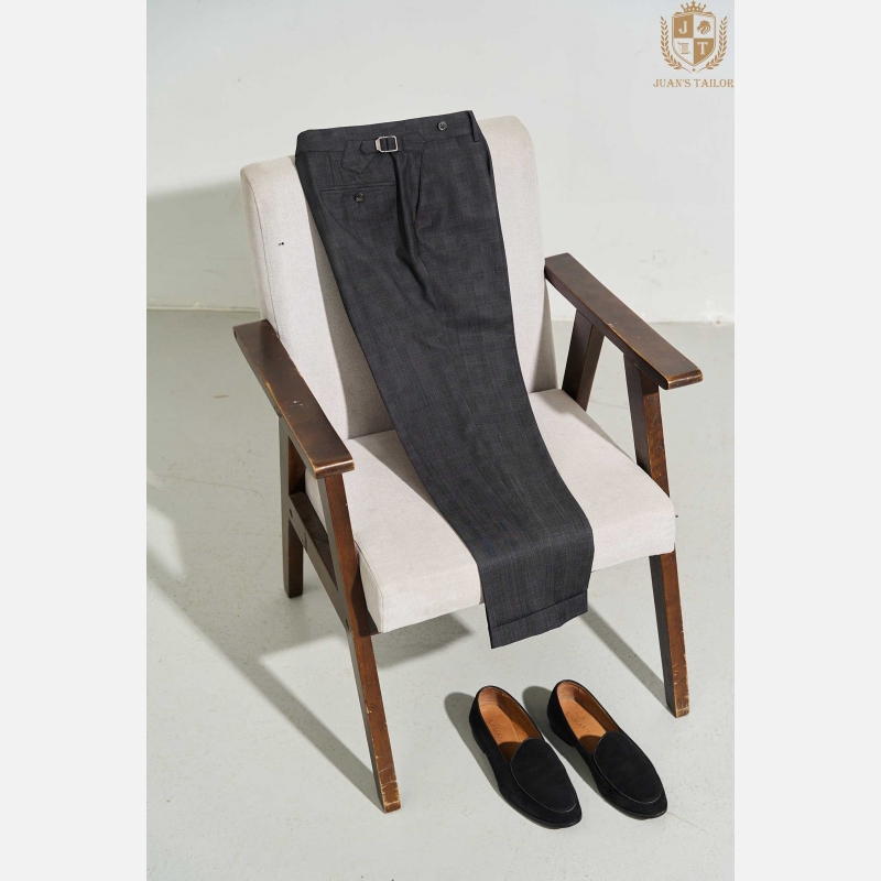 Quần Âu Black Glen Check