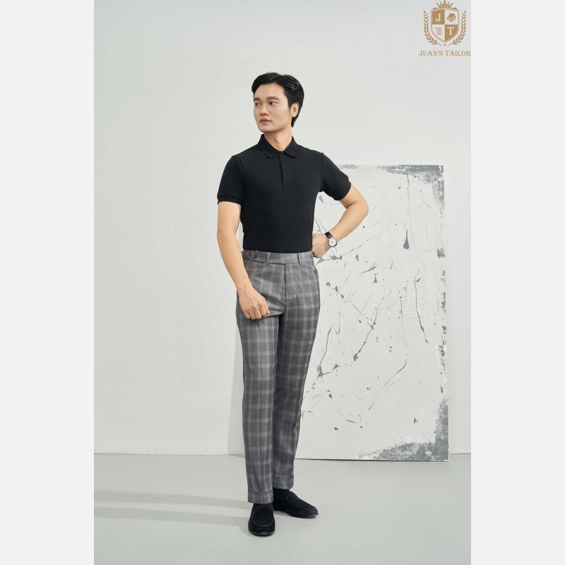 QUÂN ÂU GRAY TARTAN