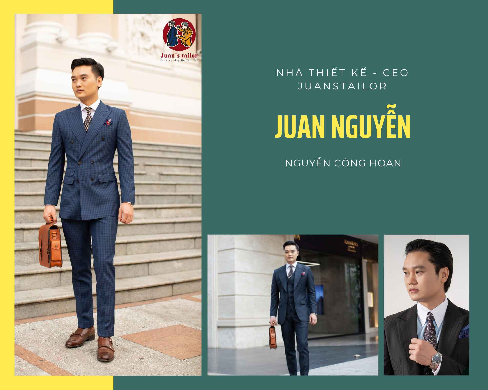 Juan Nguyễn - Nhà thiết kế Suit/Vest uy tín hàng đầu Việt Nam
