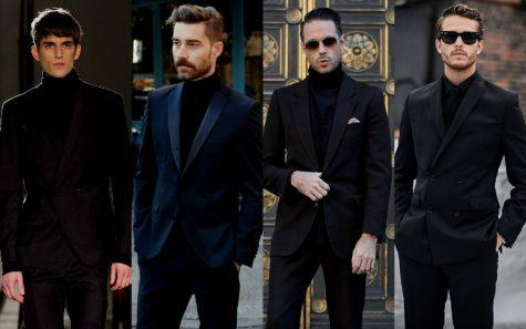 Suit phong cách all black