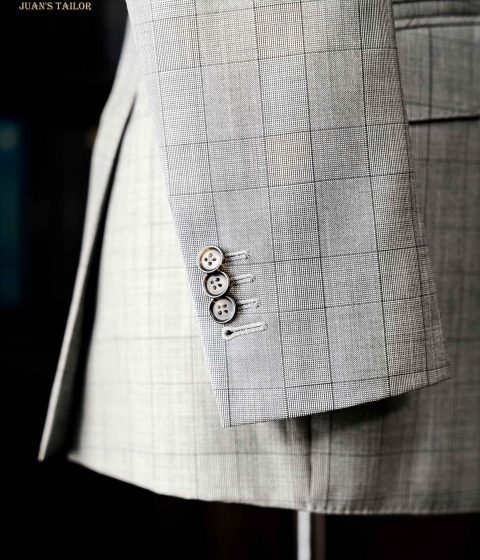 Vest nam kẻ sọc màu xám