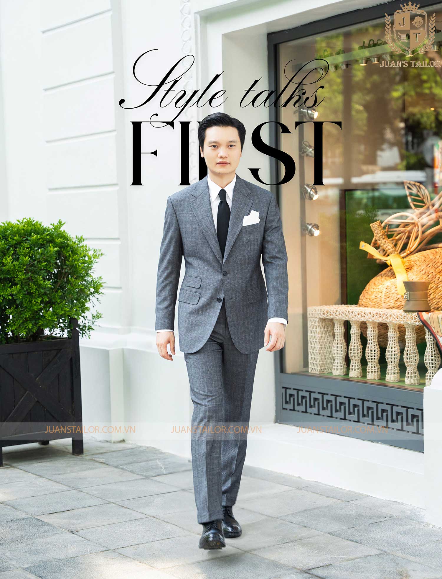 Cần chọn vest hàng hiệu đúng kích cỡ, vừa size người mặc 