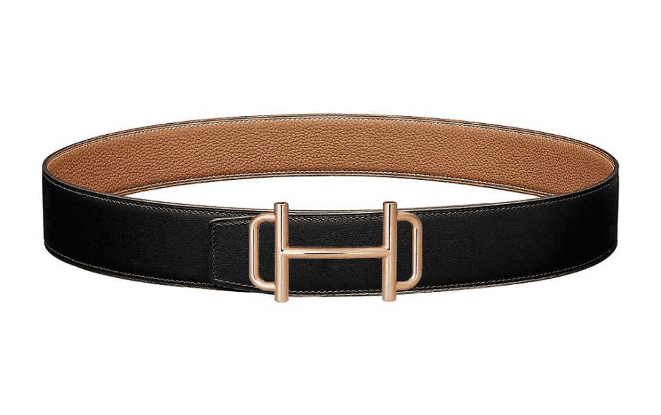 Thắt lưng nam Hermès với thiết kế chữ H đặc trưng