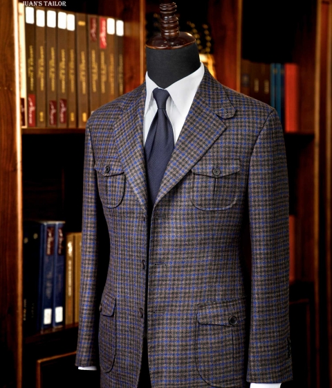 THE HERITAGE CHECK BLAZER