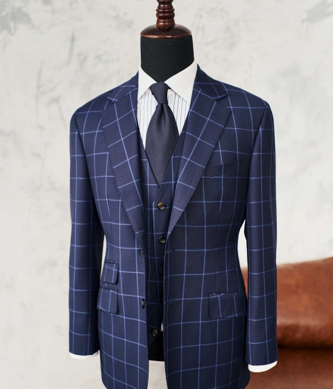 SUIT 3 MẢNH WINDOWPANE X SEBASTIANO