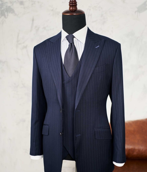 SUIT 3 MẢNH PINSTRIPE X HALF CANVAS