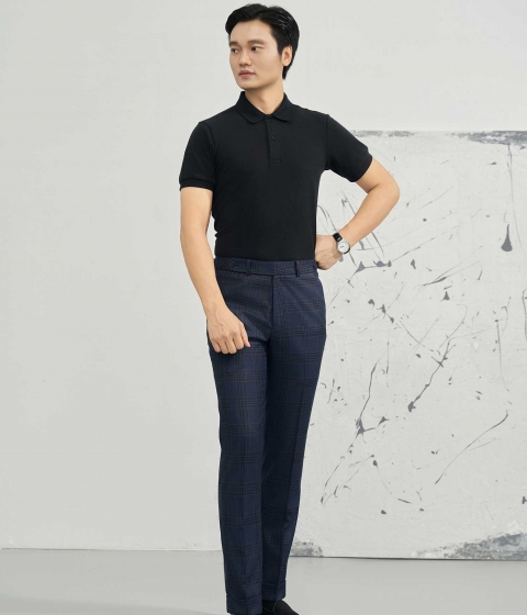 QUẦN ÂU MIDNIGHT PLAID